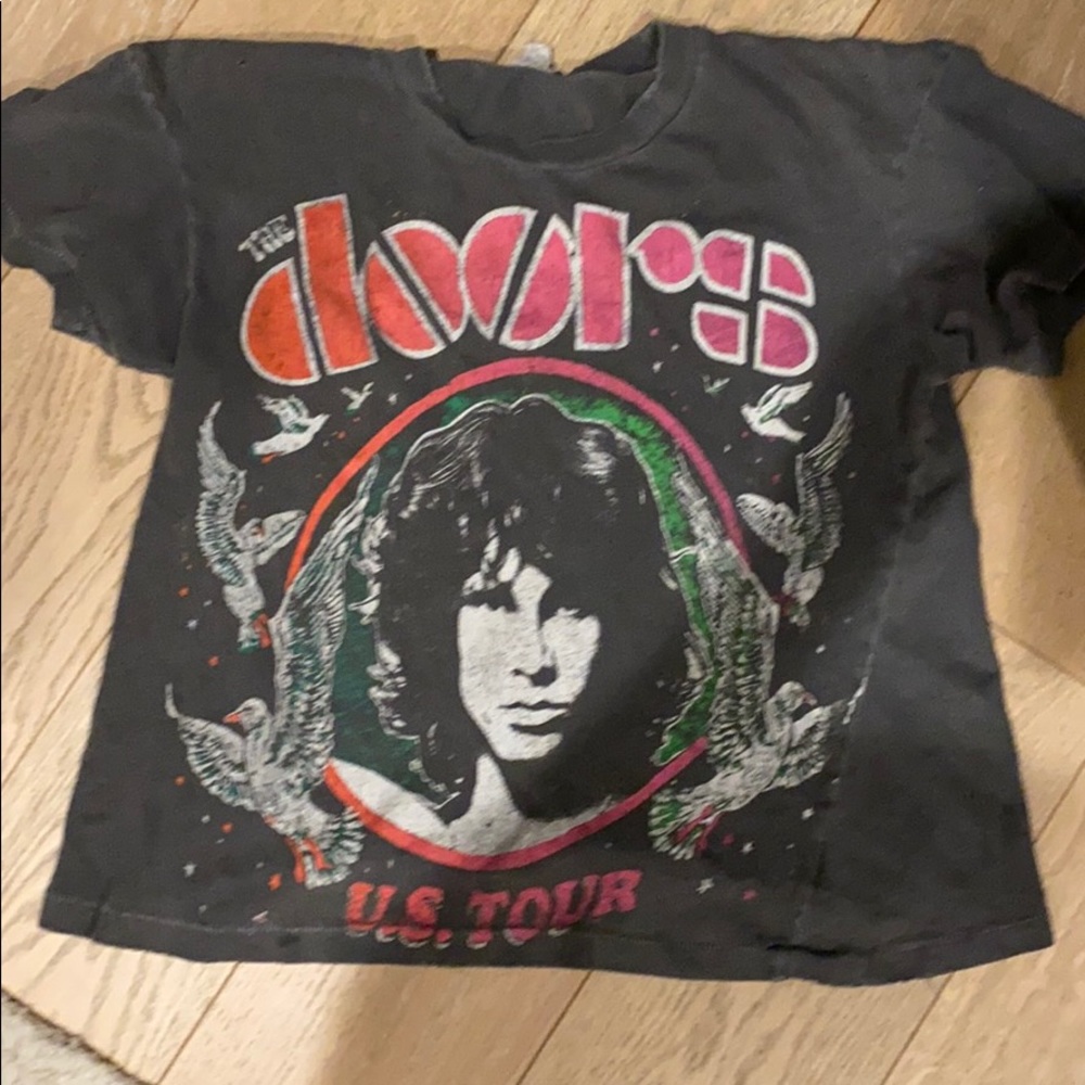 Madeworn The Doors boxy Crop Tee